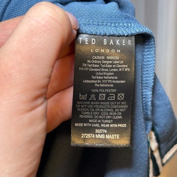 Ted Baker - Maste Long Sleeve Regular Polo Shirt in Size 4 - Picture 11 of 13